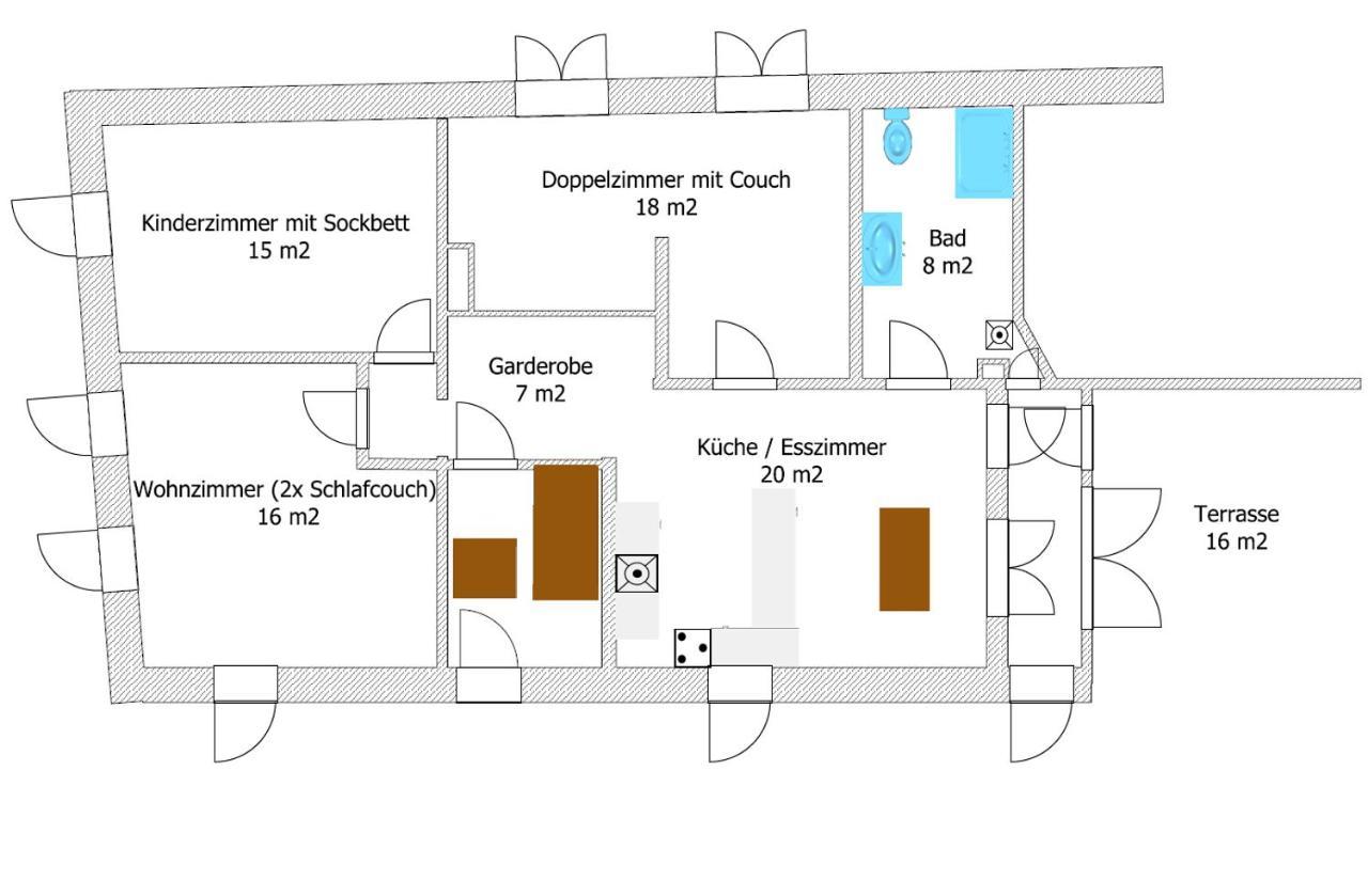 Gemuetliches Sandsteinhaus Apartment Buergstadt Exterior foto